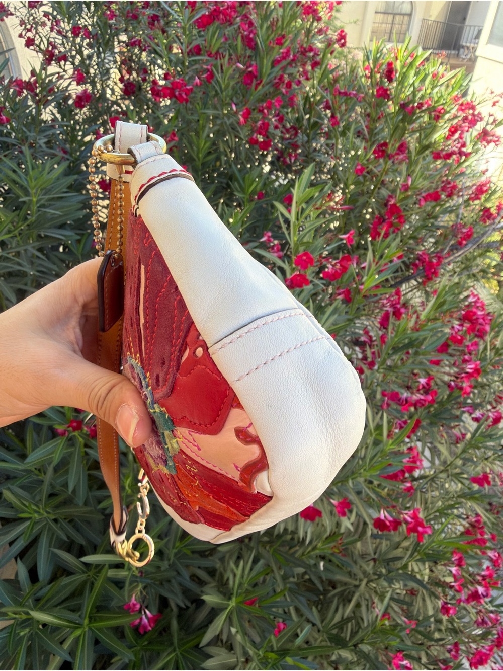 ❤️Rare Vintage Coach Poppy For Peace Demi Bag- Style 9291 - Picture 8 of 10
